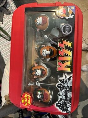 KISS Mr. Potato Head 4-Pack Collectible Set - Brown/Black